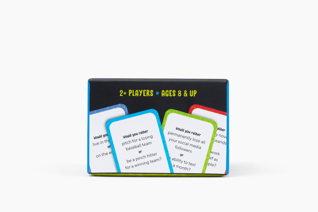 Would You Rather? Family Card Game