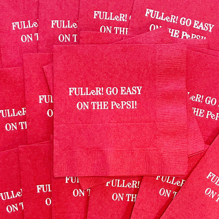 Fuller Go Easy on Pepsi Bev Napkins