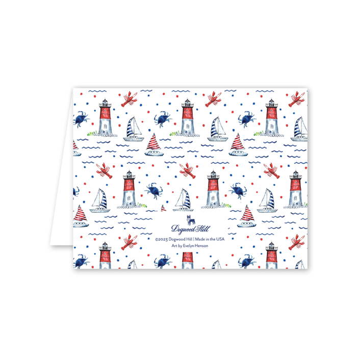 Nauset Beach Sailboat Birthday Card