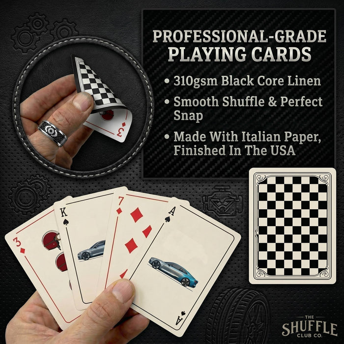 Classic Cars Deck of Playing Cards
