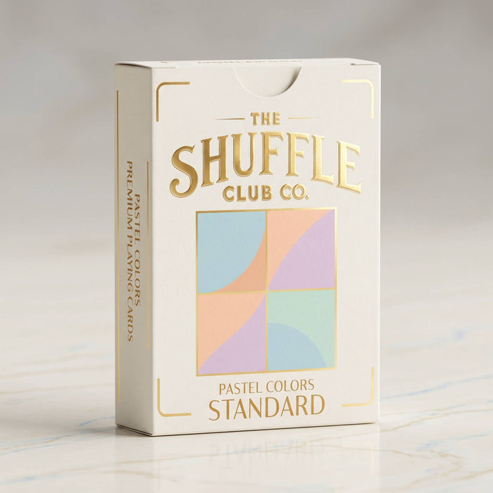 Pastel Colors Deck of Playing Cards