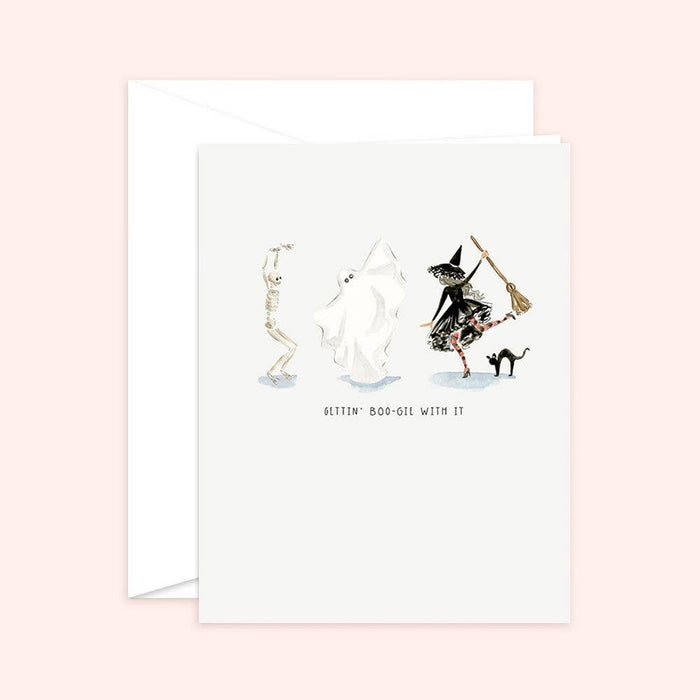 Gettin' Boo-gie With it Card