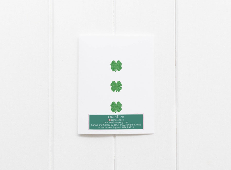 Lucky Baby Sweater Card