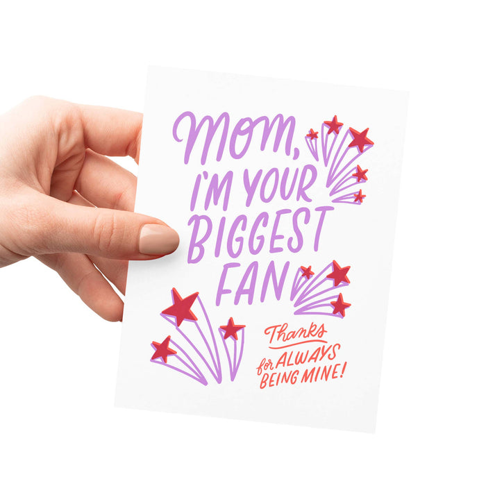 Mom’s Biggest Fan Card
