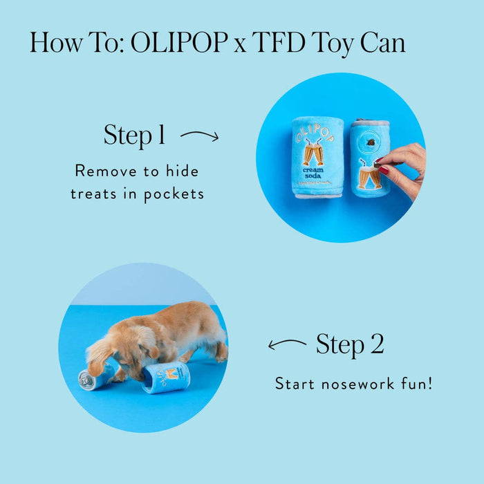 OLIPOP x TFD Grape Interactive Snuffle Dog Toy