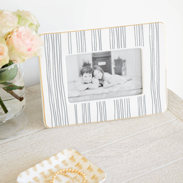 Slate Stripe 4x6 Frame