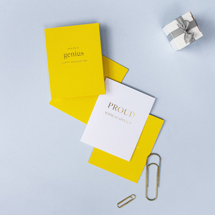 Genius Graduation Card