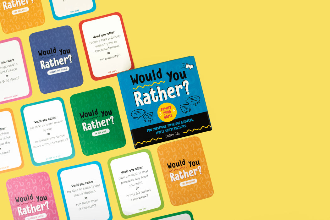 Would You Rather? Family Card Game