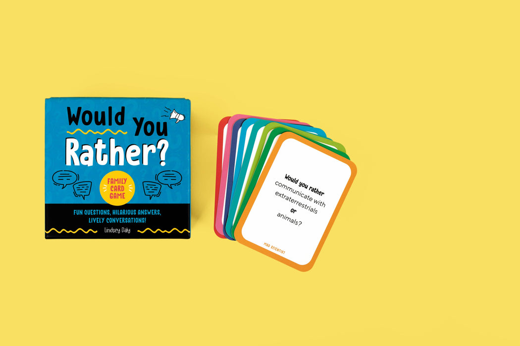 Would You Rather? Family Card Game