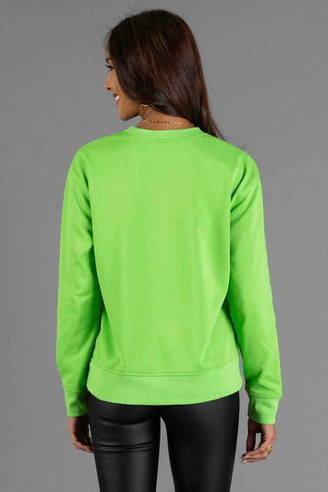 Green Merry Sweatshirt