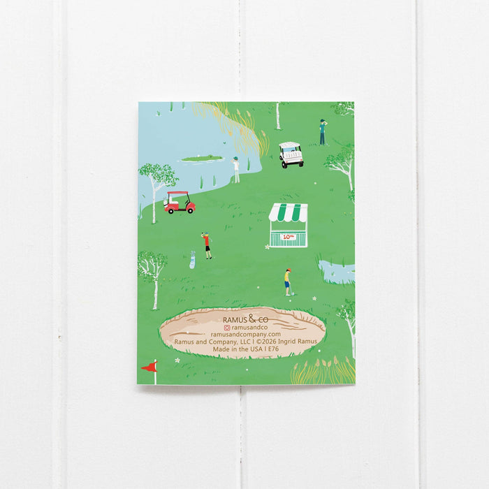Tee-Time Card