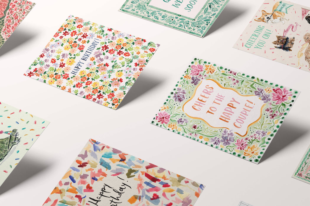 Cheers To The Happy Couple Card