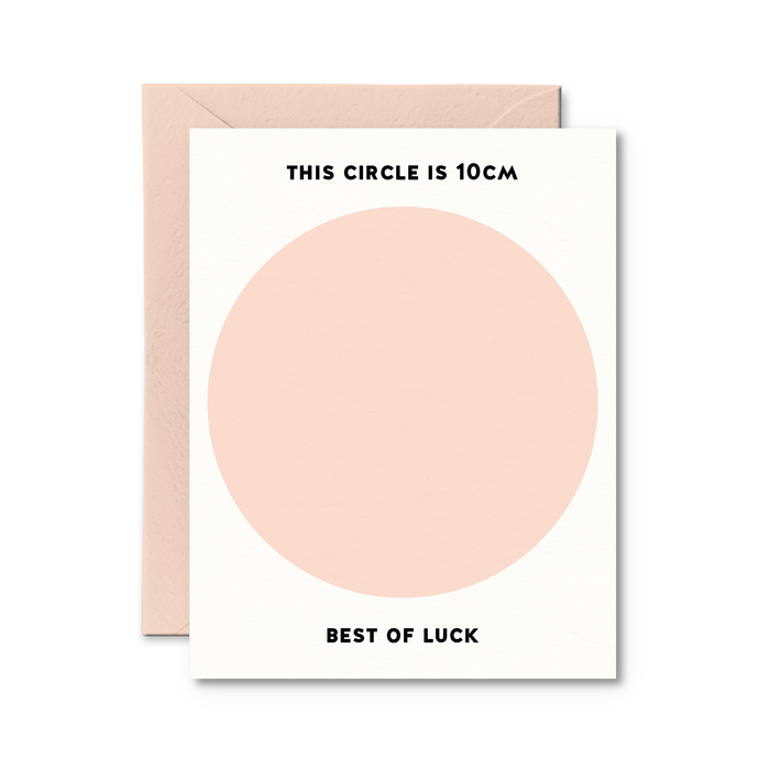 10cm Pregnancy Card
