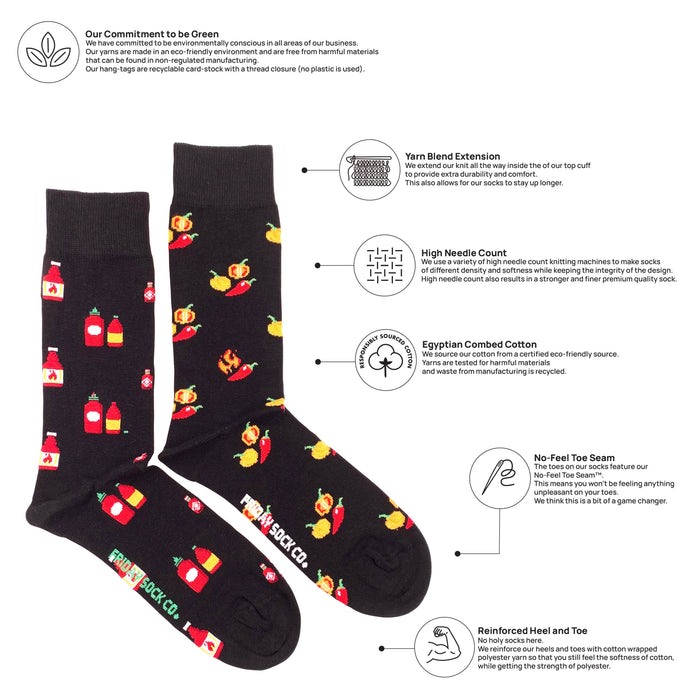Hot Sauce Men's Socks