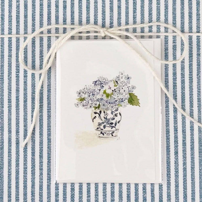 Hydrangea Bouquet Mini Enclosure Notecard