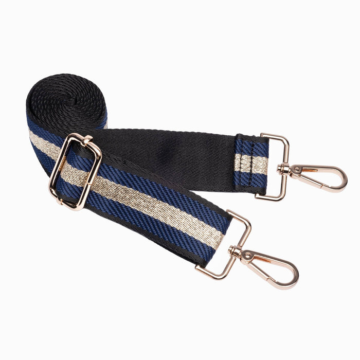 Navy Matte HydroBag™ w/Navy/Gold Strap