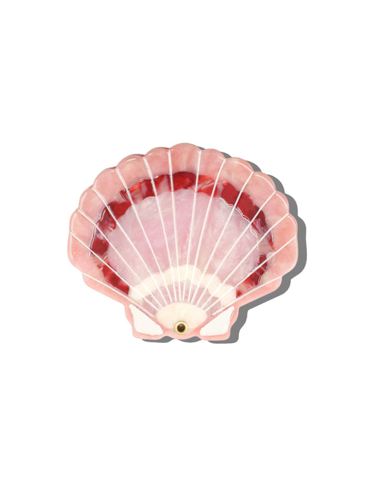 Sunset Seashell Compact Mirror
