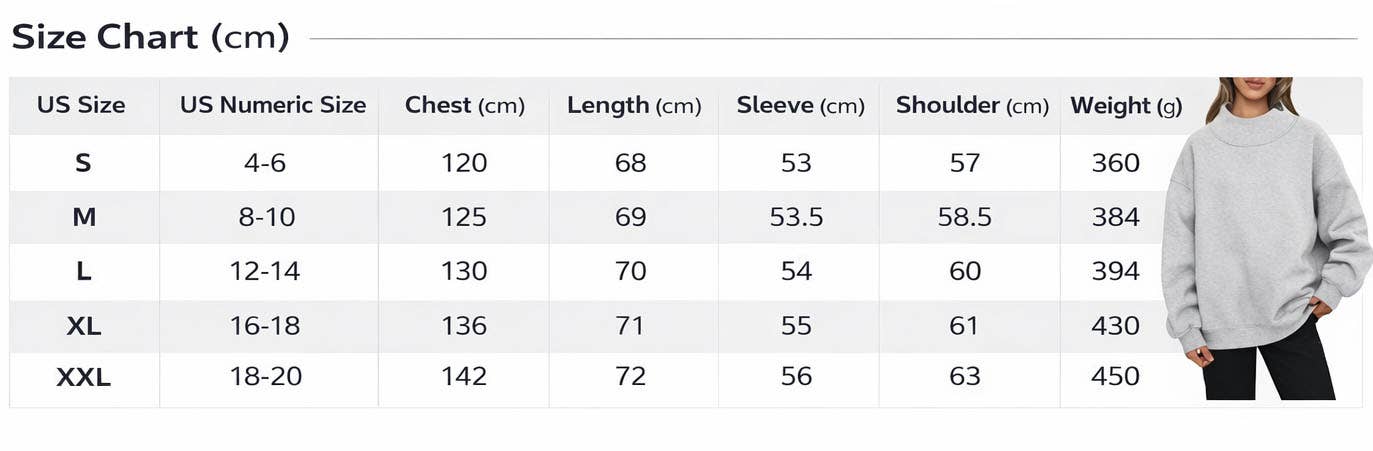 Gary Rocky River Mock Neck Loose Sweatshirt