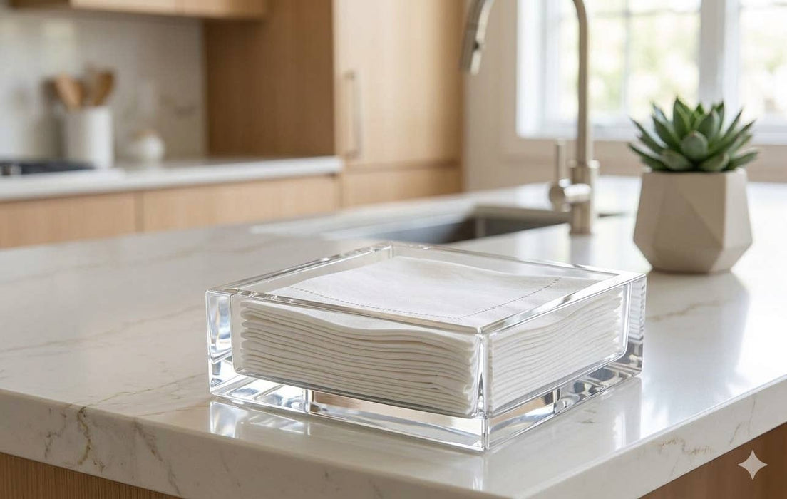 Acrylic Cocktail Napkin Holder