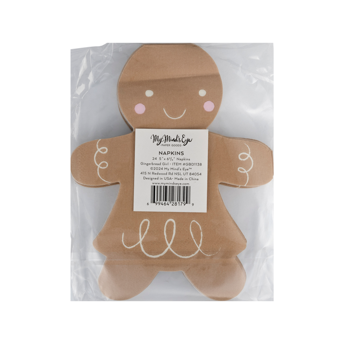 Gingerbread Girl Napkin