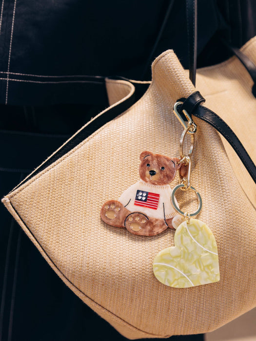 Tennis Lover Bag Charm + Keychain