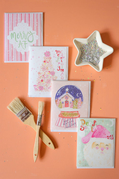 Have a Magical Holiday Snow Globe Card