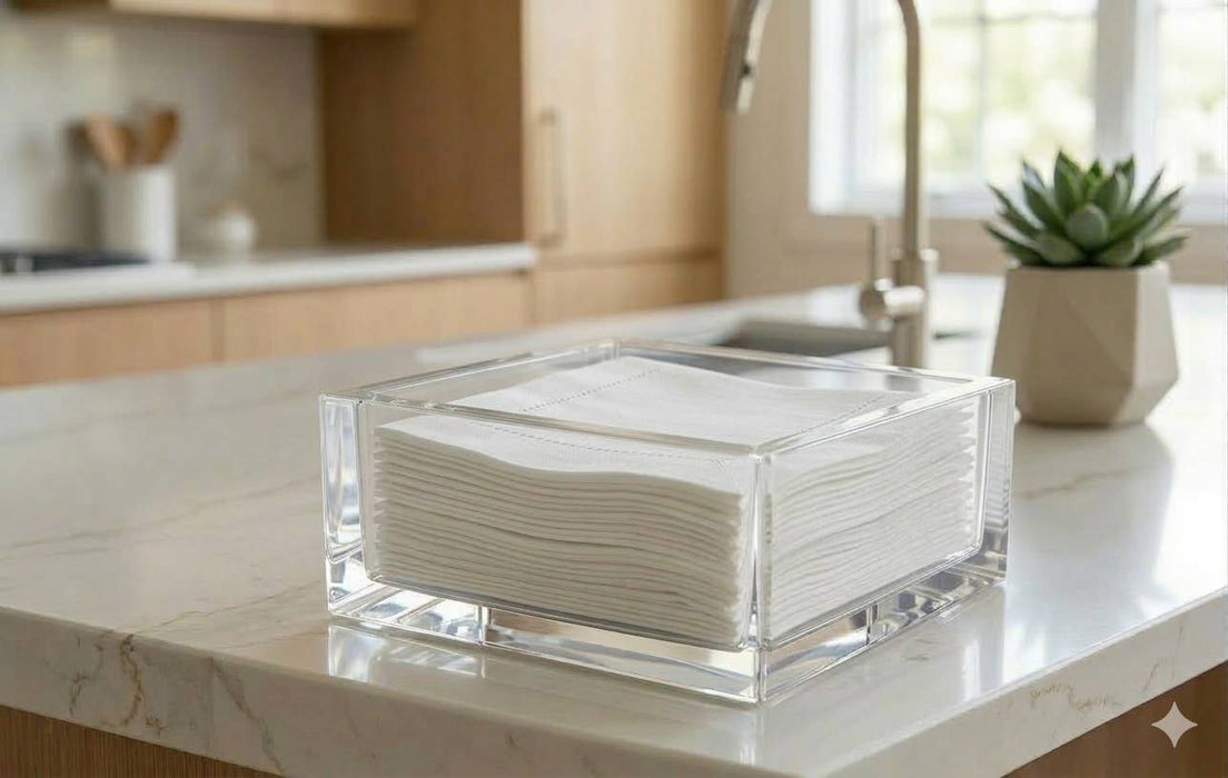 Deep Acrylic Cocktail Napkin Holder