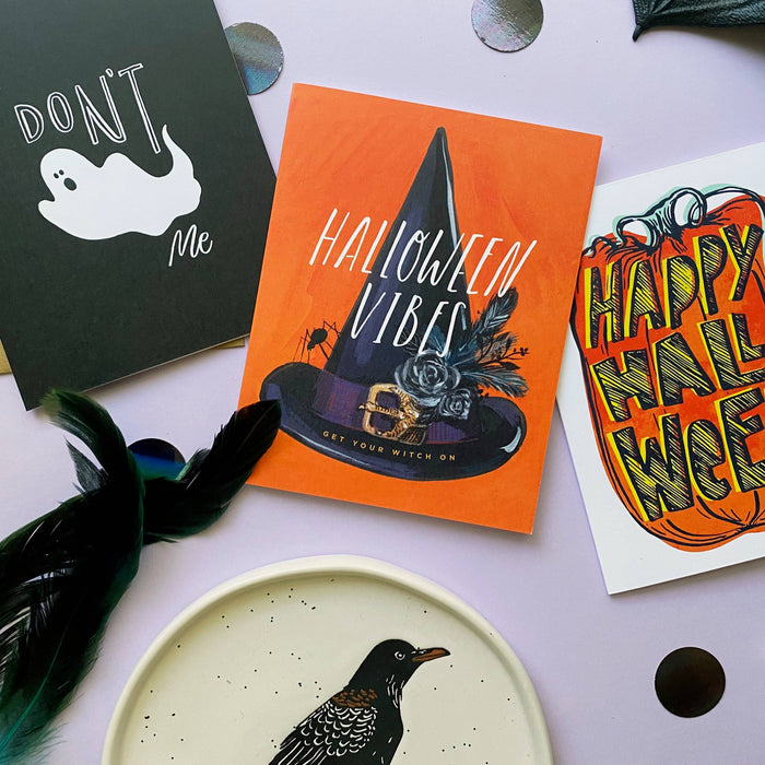 Junkie Ghouls Halloween Card