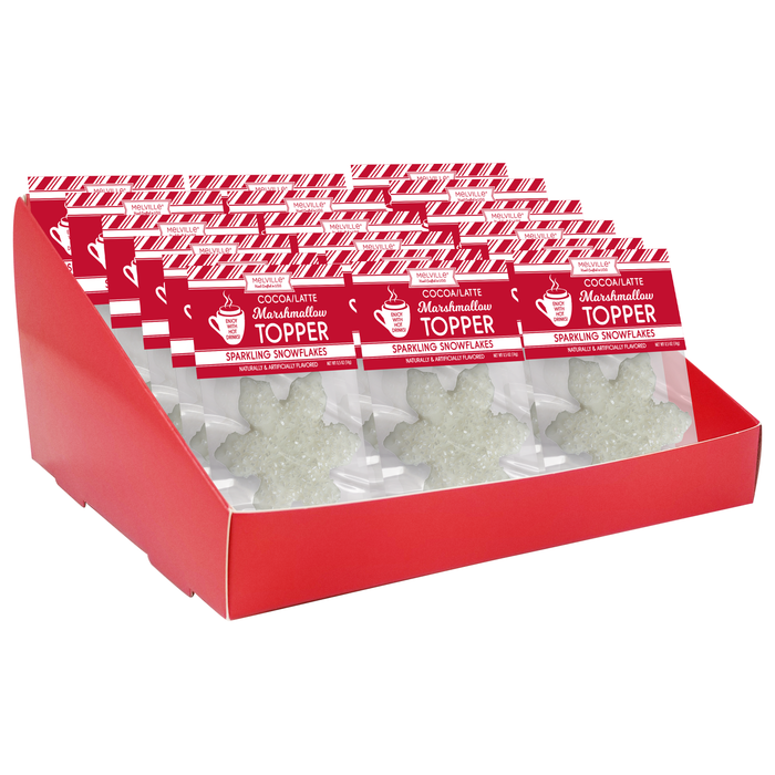 Crystal Snowflake Marshmallows