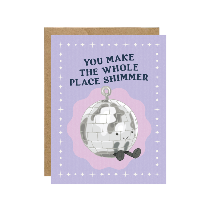 Jelly Dancing Disco Card