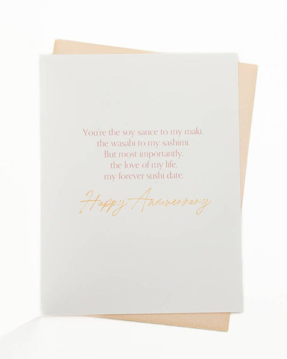 Sushi Love Card