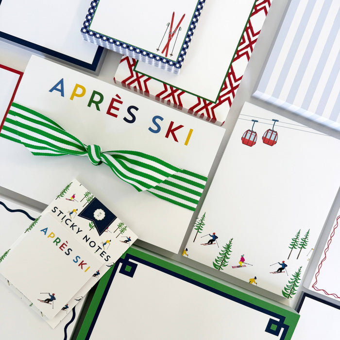 Apres Ski Sticky Notes