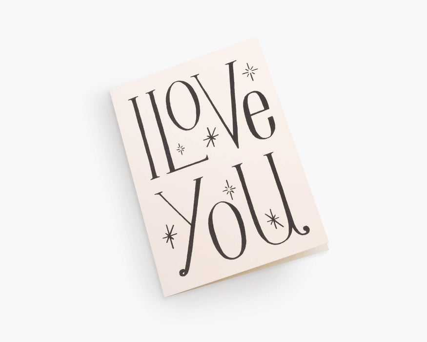 I Love You Card