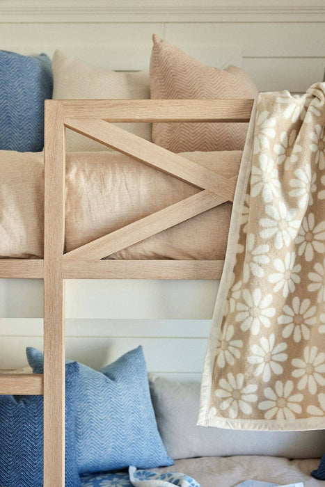 Fresh as a Daisy Wheat Midi Blanket