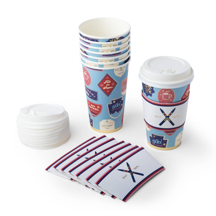 Apres Ski Hot Cup Set of 8