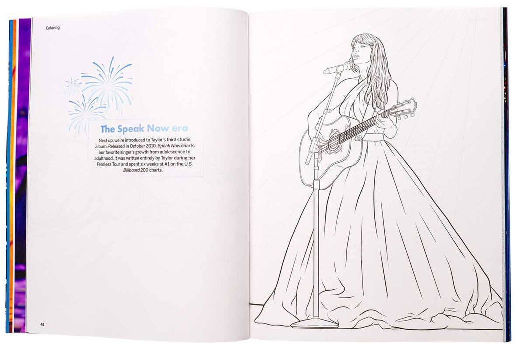 Taylor Swift Coloring & Activity Book
