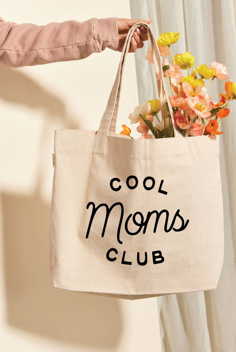 Cool Moms Club  Canvas Tote