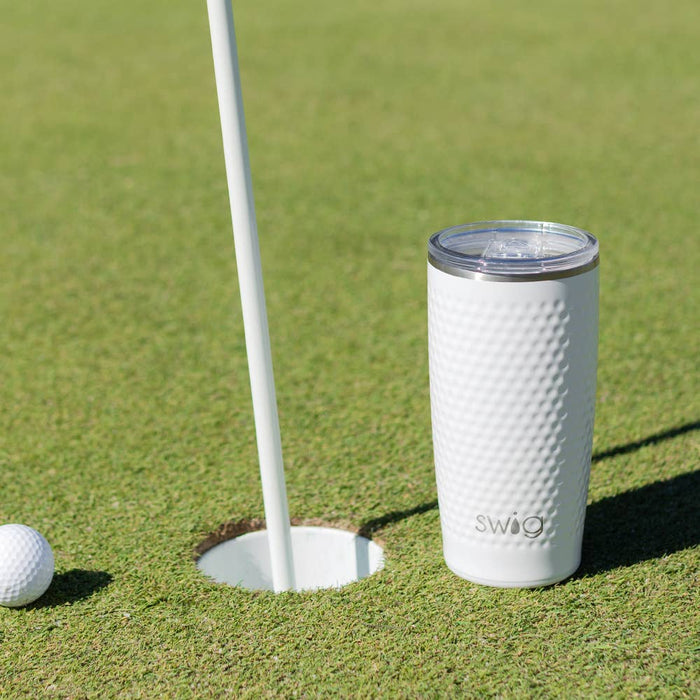 White Golf Ball Tumbler (22oz)