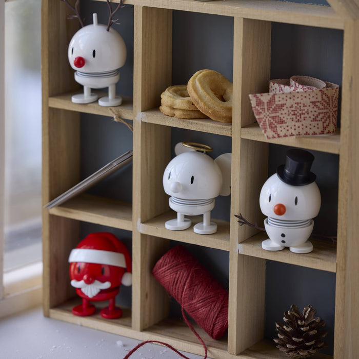 Small Hoptimist Snowman | White