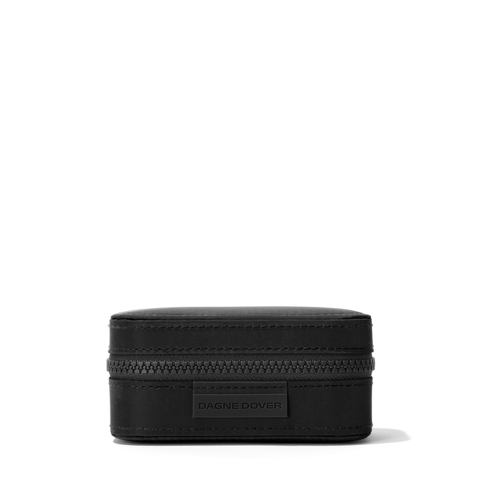 Frankie Jewelry Case in Onyx, Small