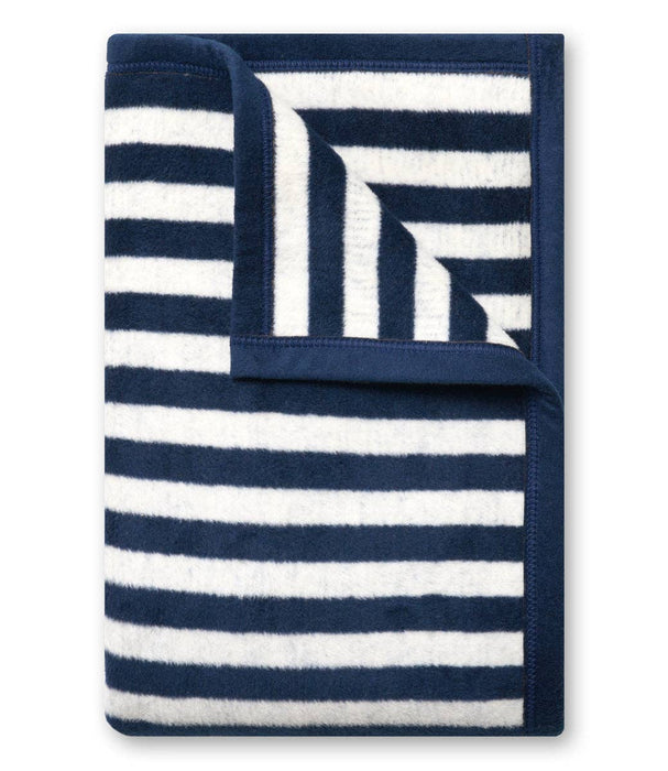 Sideline Stripe Navy Midi Blanket