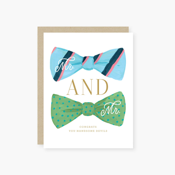 Mr & Mr Handsome Devils Card