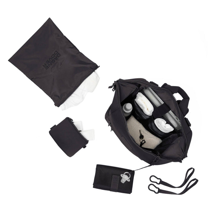 Indi Diaper Backpack in Onyx, Large