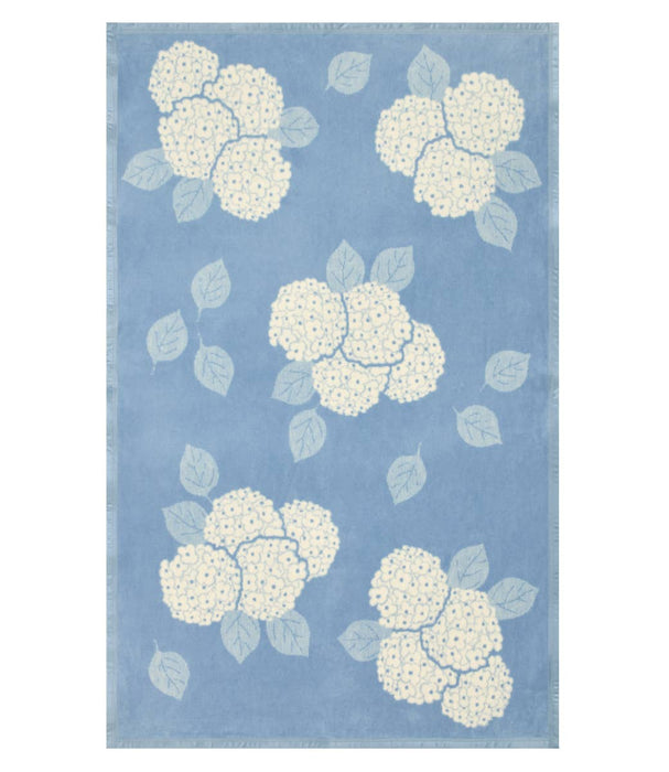 Hydrangeas Bluebell Blanket: Family-Size