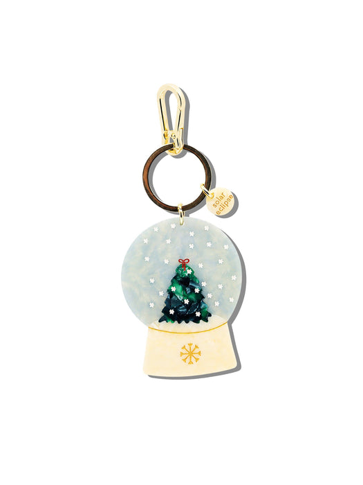 Snowglobe Bag Charm + Keychain