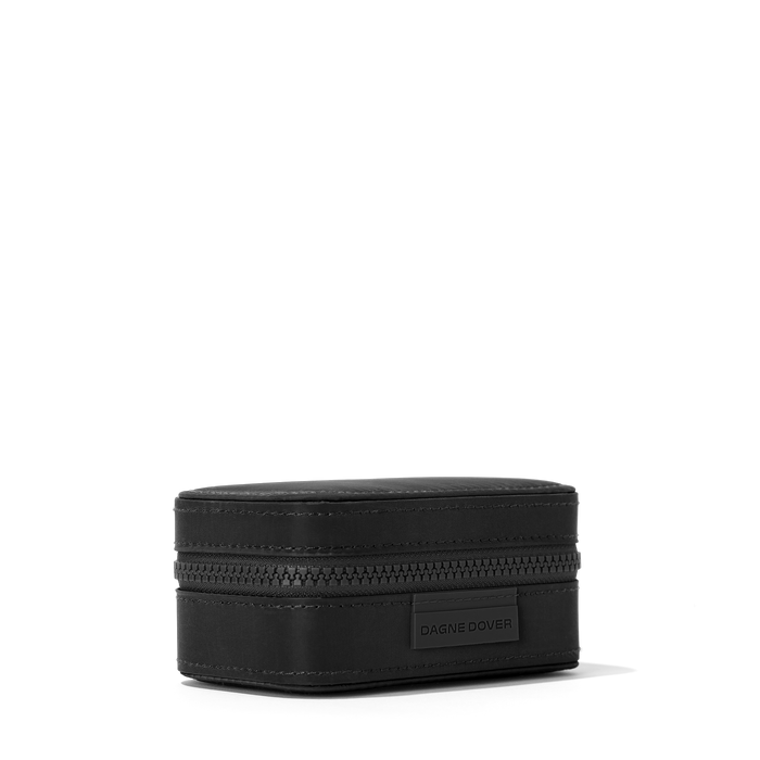 Frankie Jewelry Case in Onyx, Small
