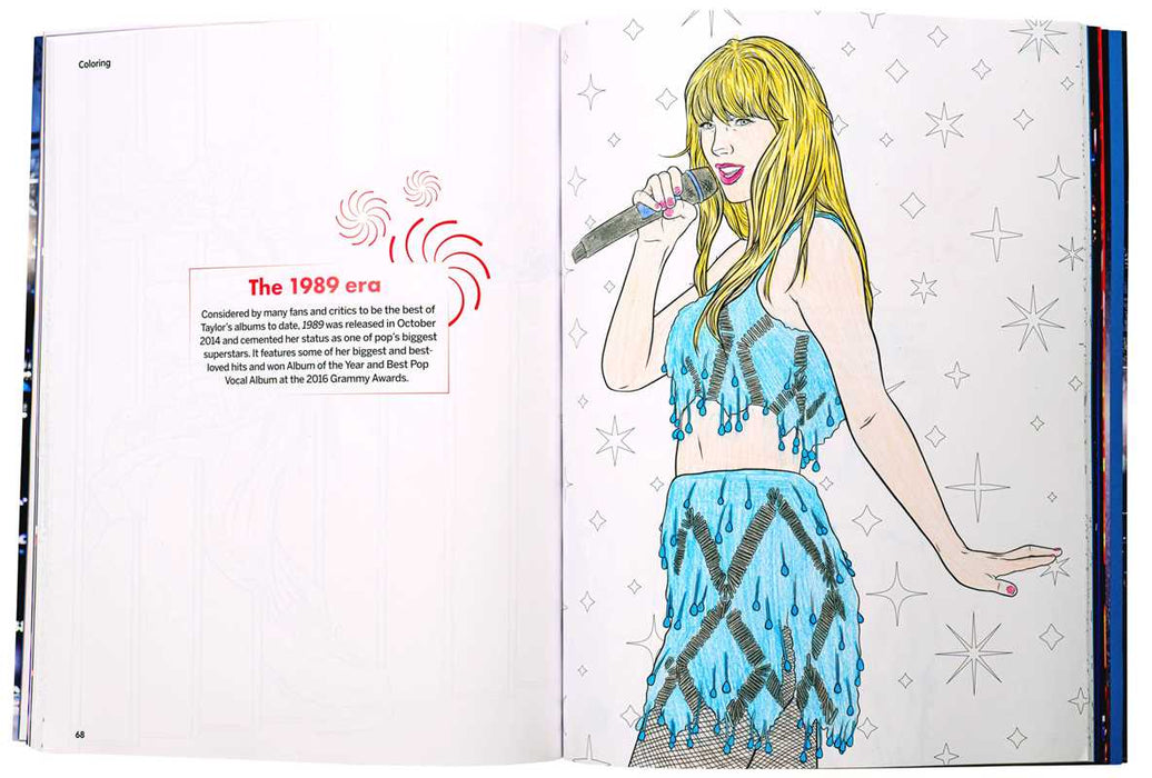 Taylor Swift Coloring & Activity Book