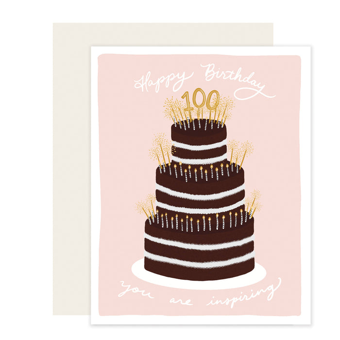 Happy 100th Birthday Card