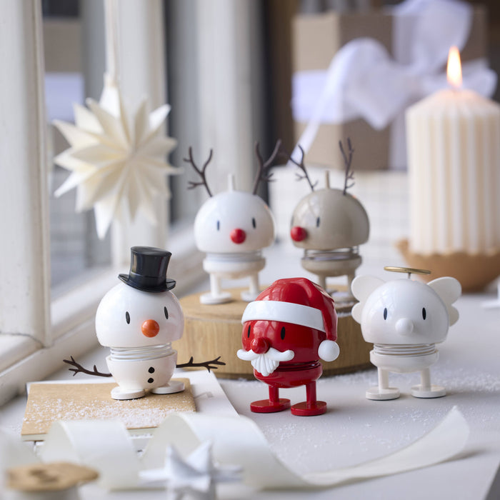 Small Hoptimist Snowman | White