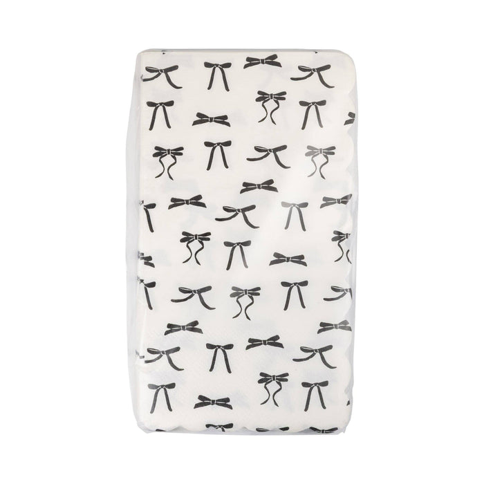 Black Bow Guest Napkin